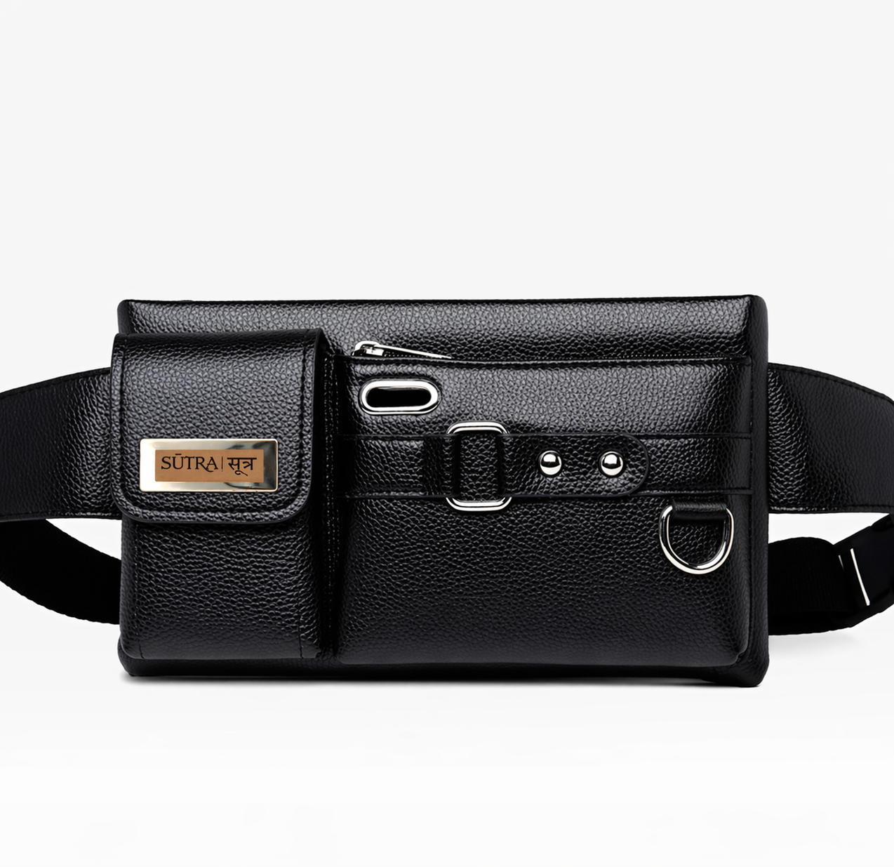 SŪTRA I सूत्र Compact Crossbody Belt Bag for Men & Women (Unisex)