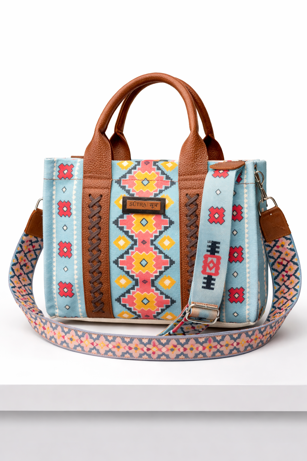 Summer Outfit - Mix and Match (Treditional Canvas Bag -Boho Style + Summer Tops )