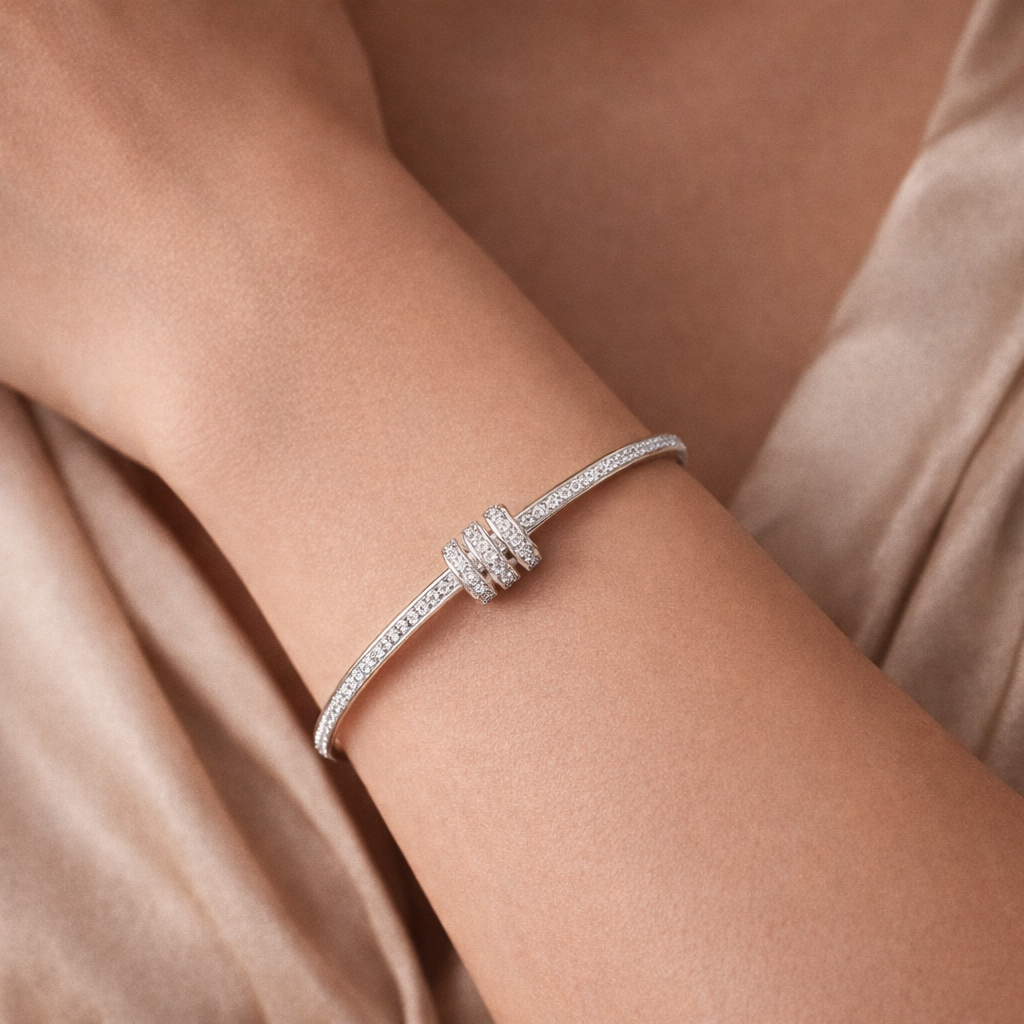 Slim Waist Bracelet Silver