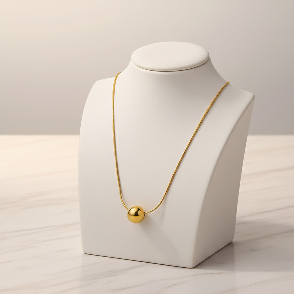 Be Responsive-Round Snake Bones Chain